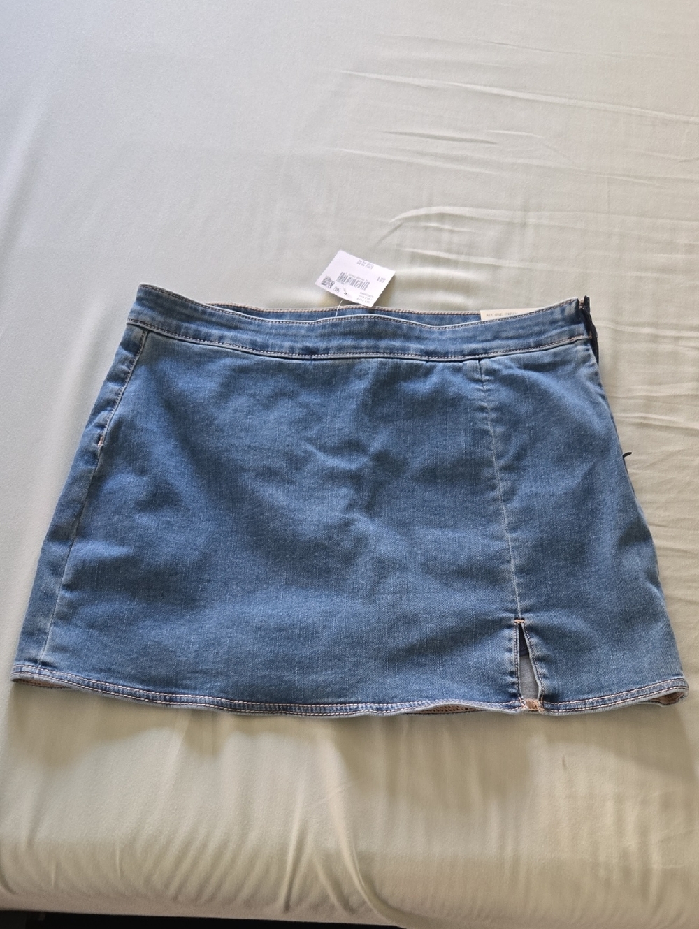 American Eagle Outfitters Light Blue Denim Mini Skirt